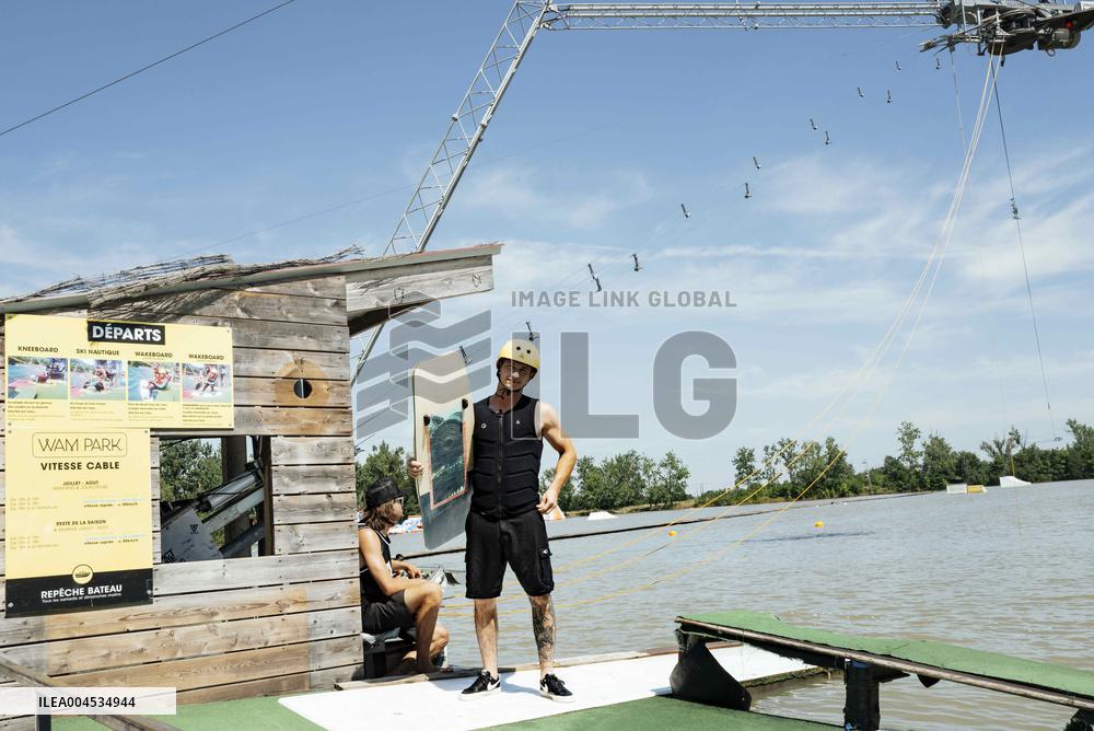 Illustration - Wakeboard Recreation Base Wam Park - Bressols