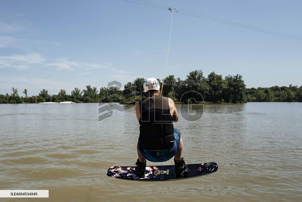 Illustration - Wakeboard Recreation Base Wam Park - Bressols