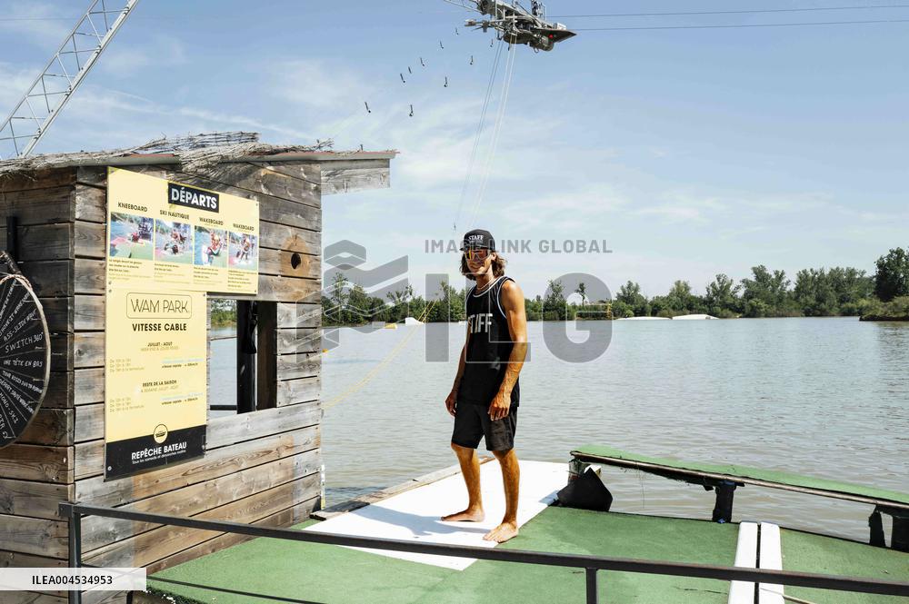 Illustration - Wakeboard Recreation Base Wam Park - Bressols