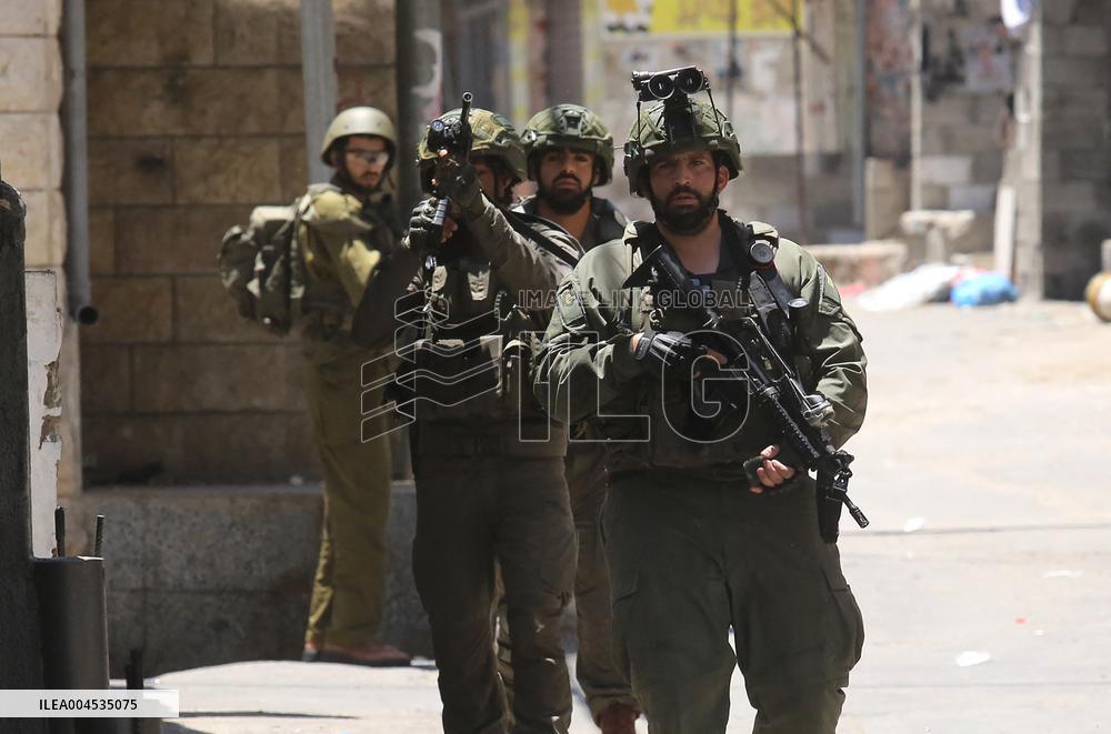 Israeli Forces Detain A Palestinian - West Bank