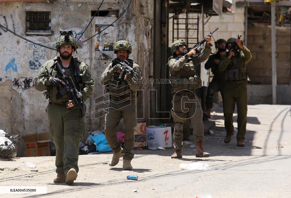Israeli Forces Detain A Palestinian - West Bank