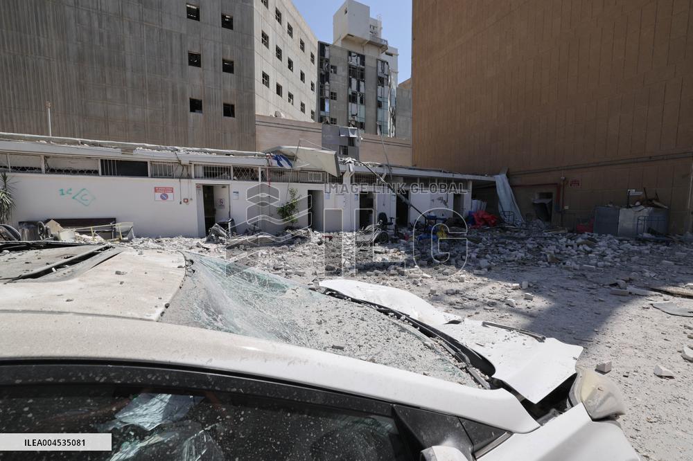 Iranian Strike Hits Soroka Medical Center - Israel