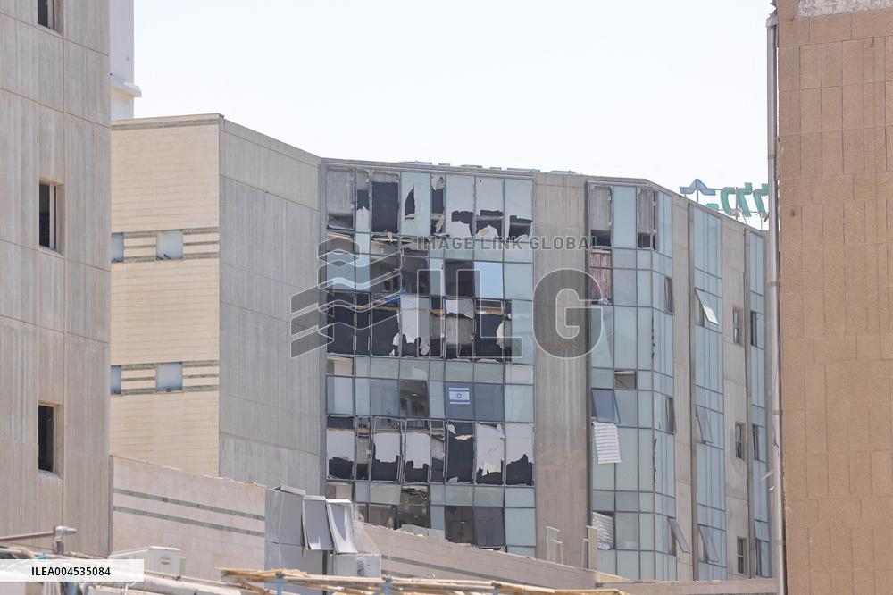 Iranian Strike Hits Soroka Medical Center - Israel