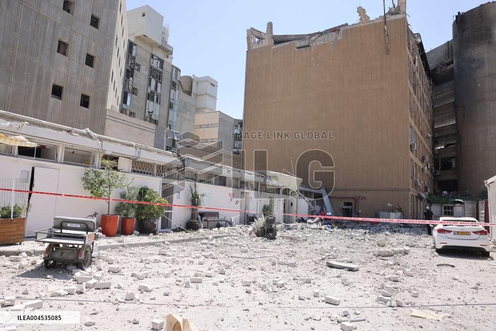 Iranian Strike Hits Soroka Medical Center - Israel