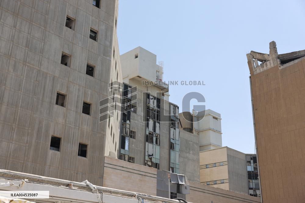 Iranian Strike Hits Soroka Medical Center - Israel