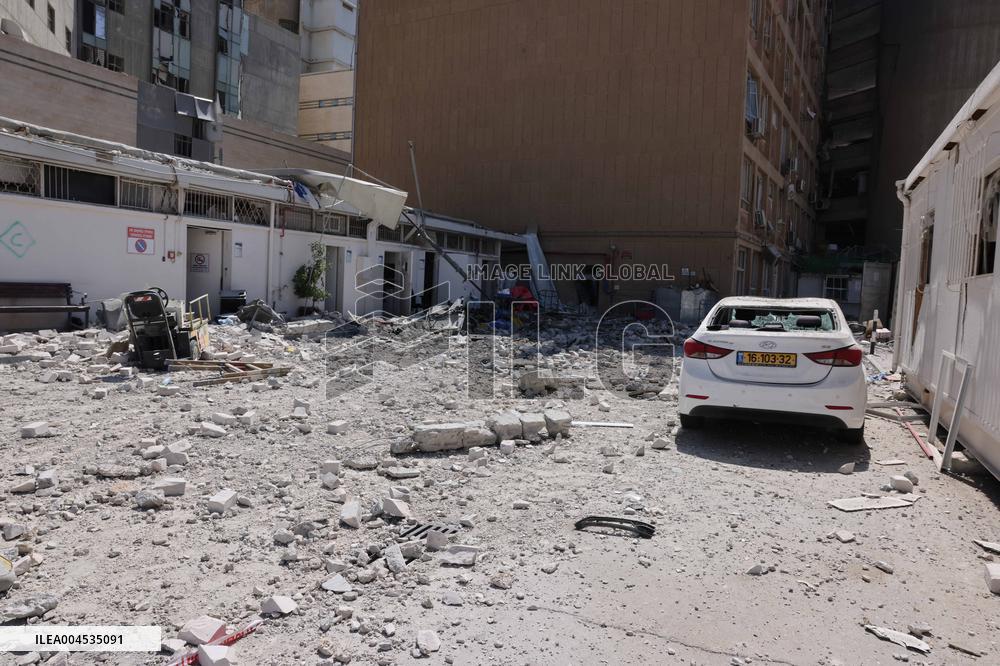 Iranian Strike Hits Soroka Medical Center - Israel