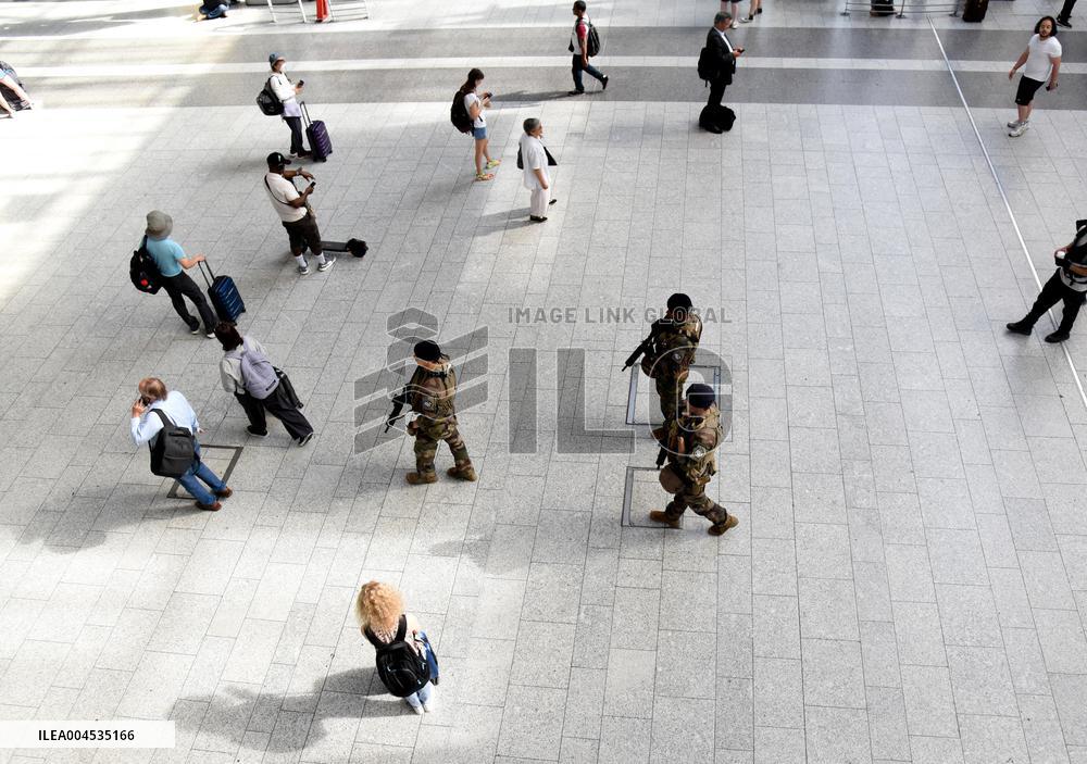 Illustration - Security Measures Implemented at Gare du Nord - Paris