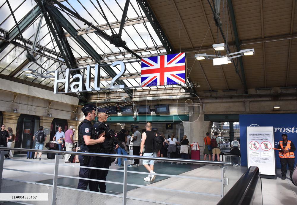 Illustration - Security Measures Implemented at Gare du Nord - Paris