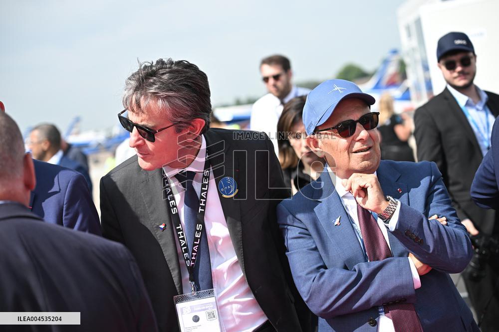 President Macron At Paris Air Show - Le Bourget