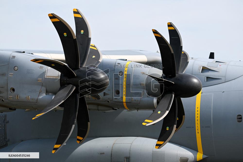 President Macron At Paris Air Show - Le Bourget