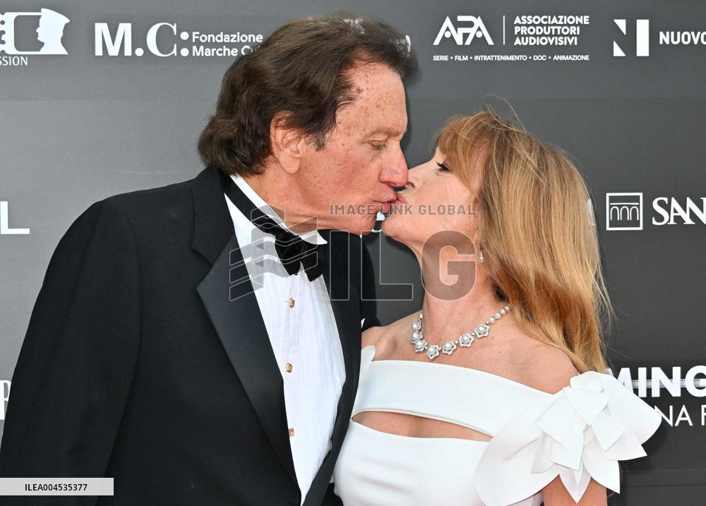 Filming Italy 2025 Red Carpet - Day 2 - Italy