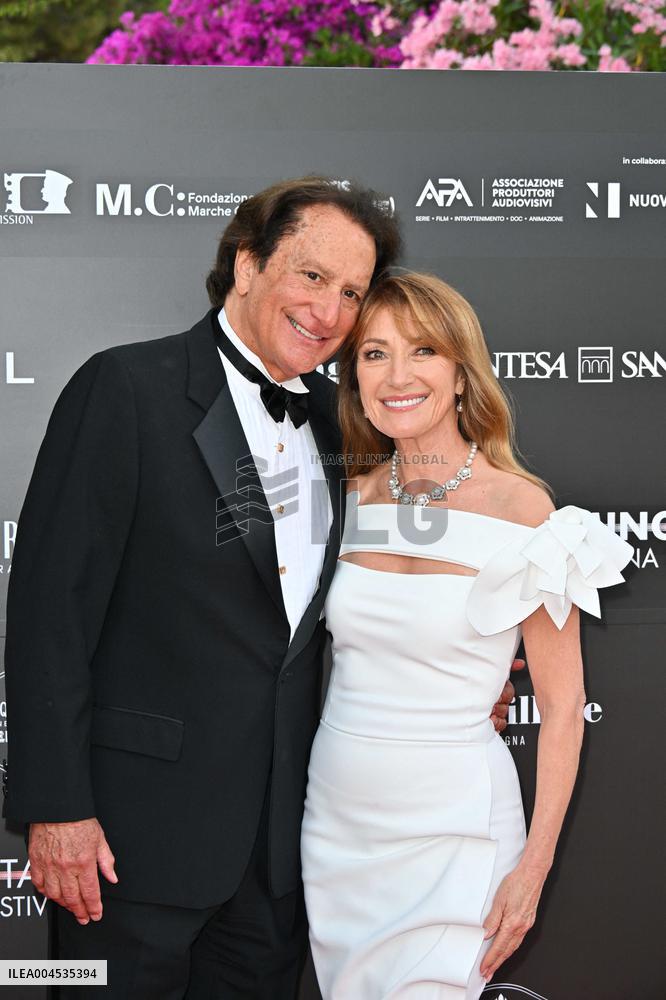 Filming Italy 2025 Red Carpet - Day 2 - Italy