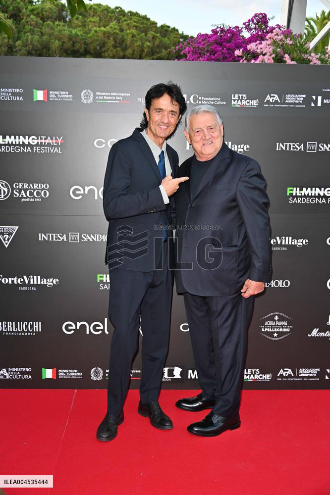 Filming Italy 2025 Red Carpet - Day 2 - Italy