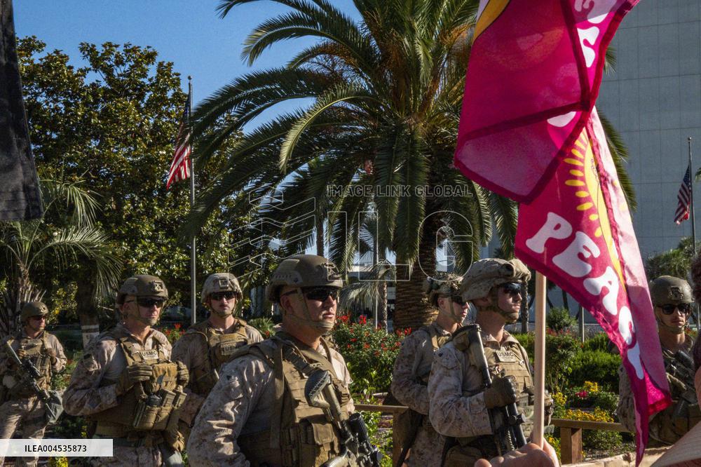 Protests Against War On Iran - LA