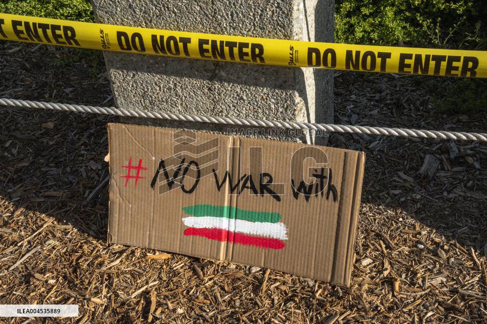 Protests Against War On Iran - LA