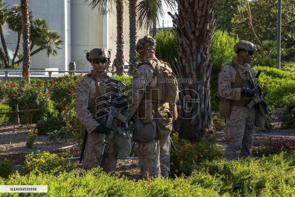 Protests Against War On Iran - LA