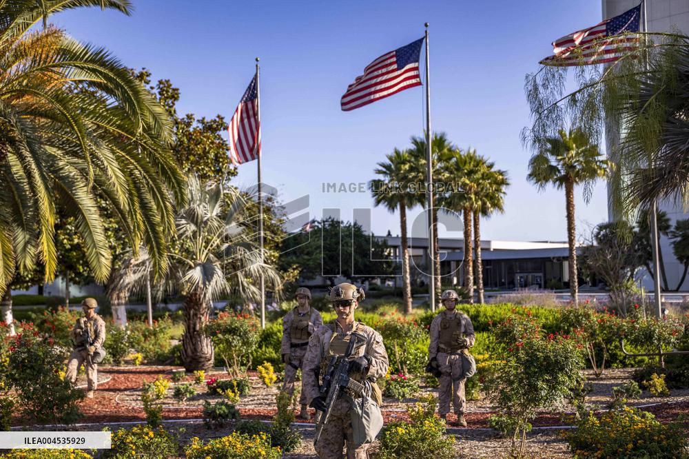 Protests Against War On Iran - LA