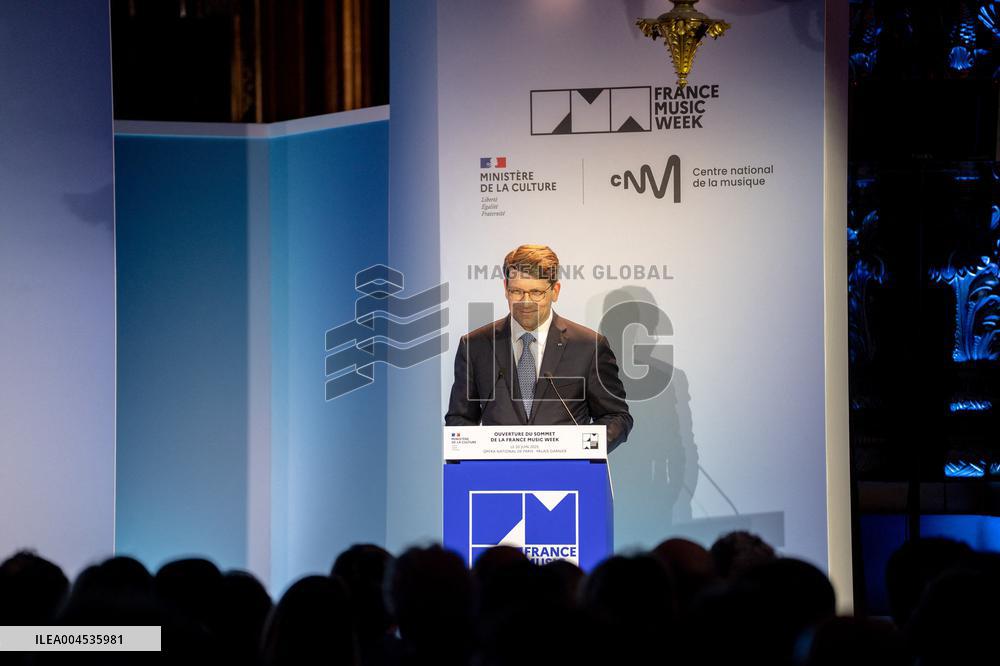Summit France Music Week - Palais Garnier - Paris