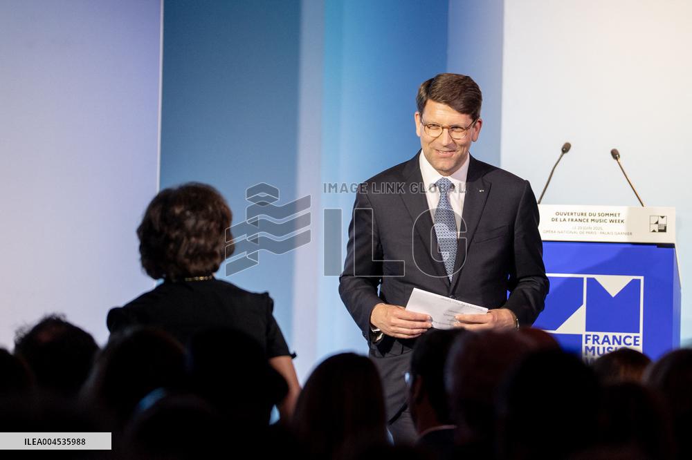 Summit France Music Week - Palais Garnier - Paris