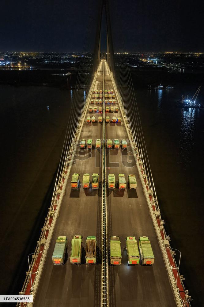 Changtai Yangtze River Bridge Load Test