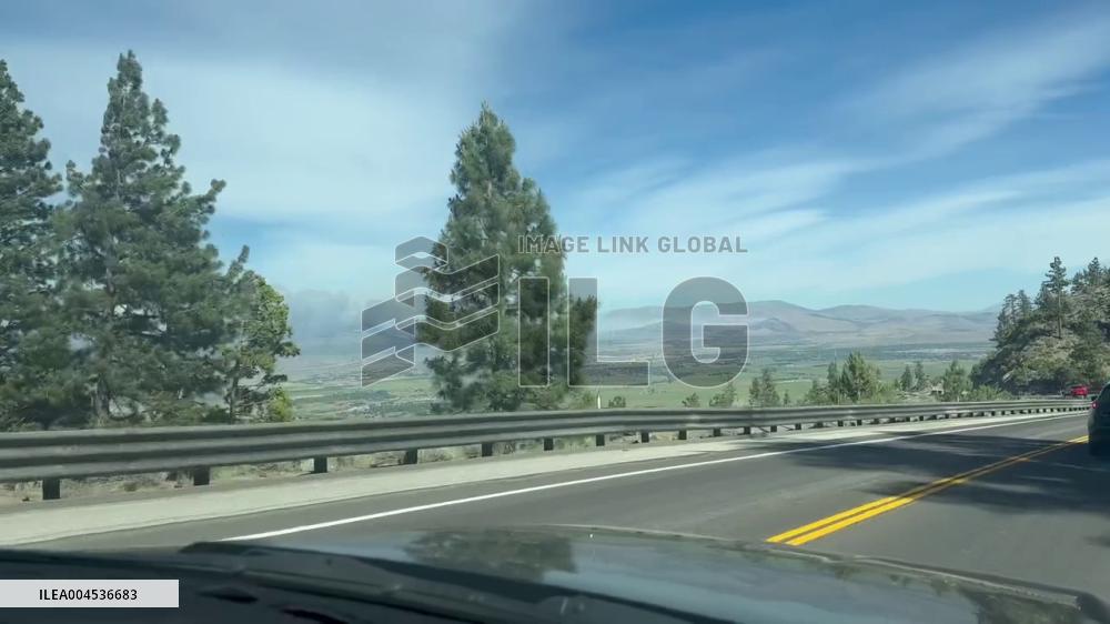 US: Conner Fire Prompts Evacuations, Power Outages in Nevada