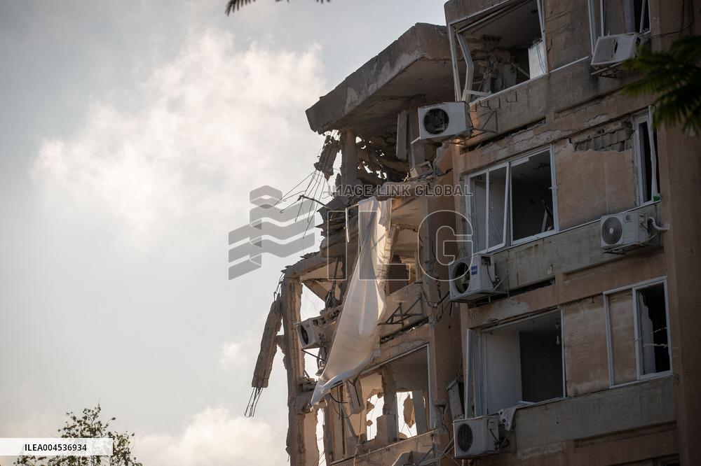 Missile Attack Shelter in Tel Aviv - Israel