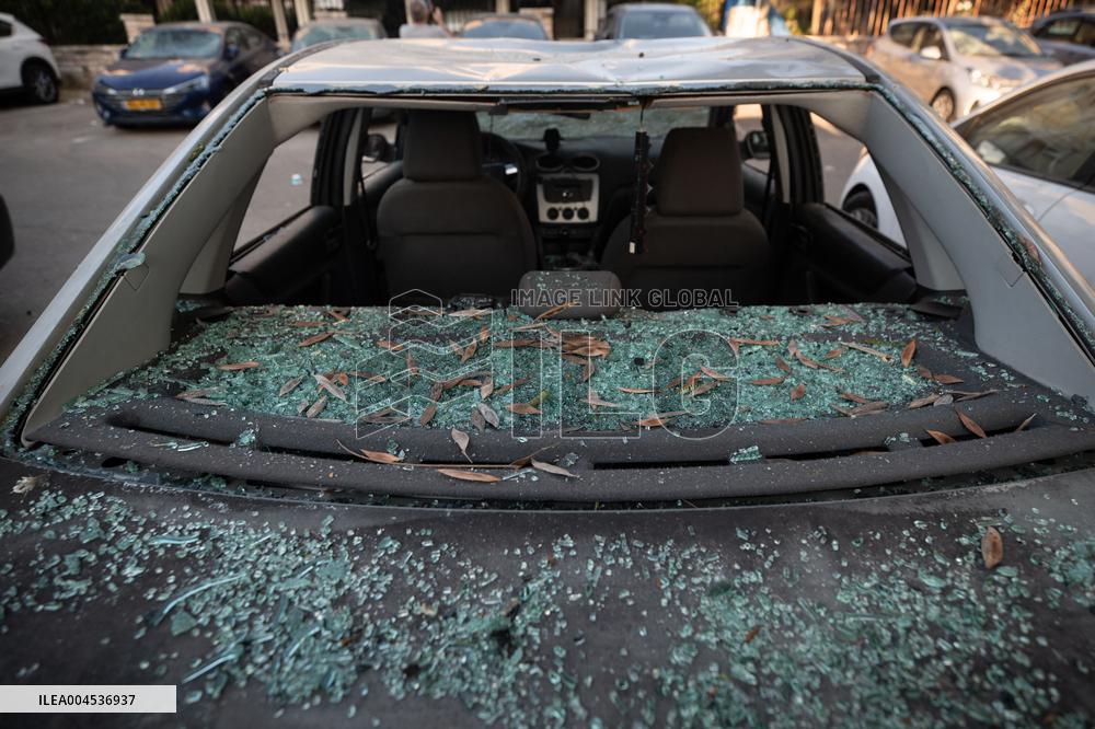 Missile Attack Shelter in Tel Aviv - Israel
