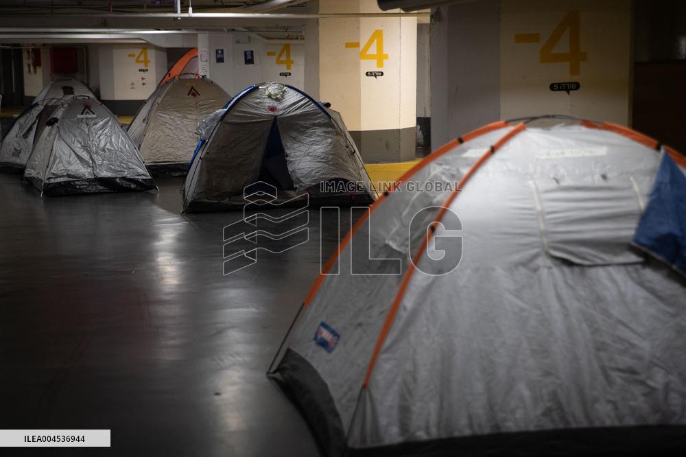 Missile Attack Shelter in Tel Aviv - Israel