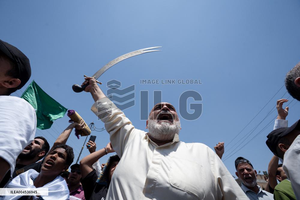 Demonstration Against Israeli Strike On Iran - Iraq