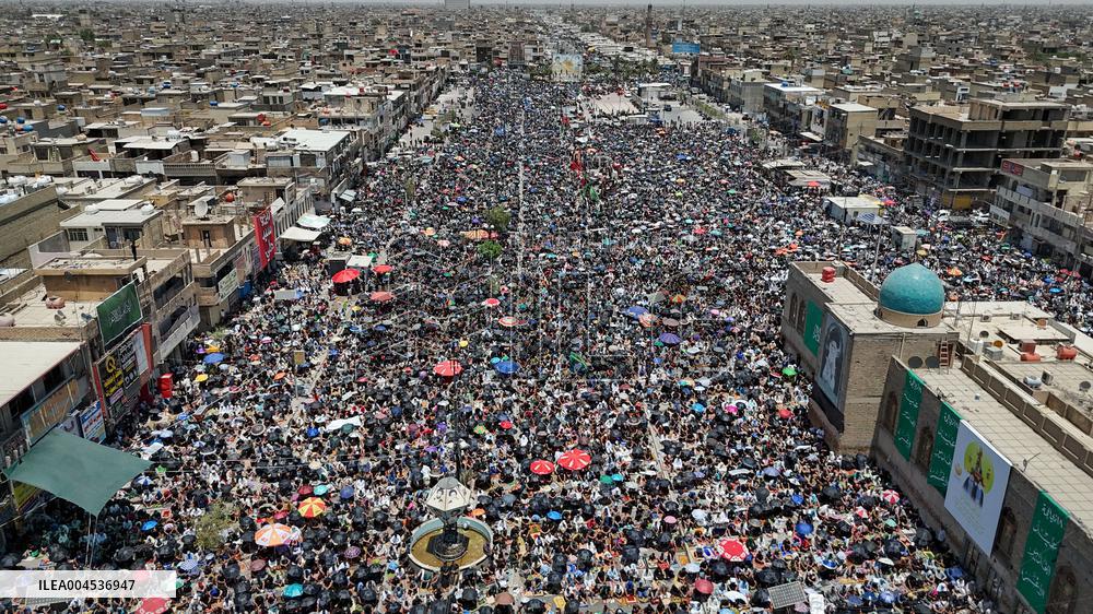 Demonstration Against Israeli Strike On Iran - Iraq