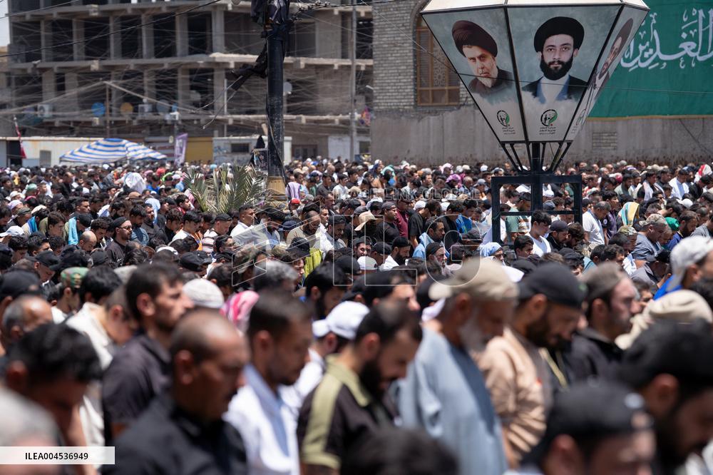 Demonstration Against Israeli Strike On Iran - Iraq