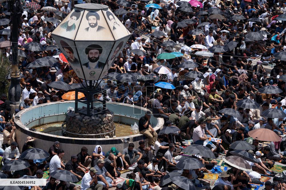 Demonstration Against Israeli Strike On Iran - Iraq