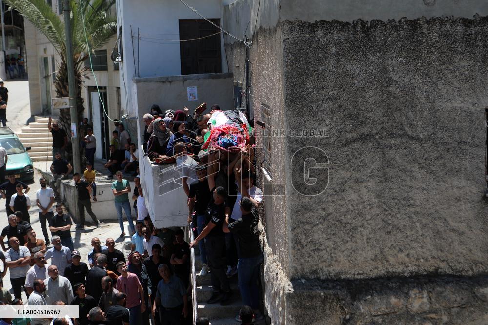 Funeral For A Palestinian Killed By Israeli Settlers - Hebron