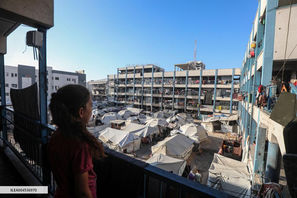 Gaza City Displaced Children - Palestine