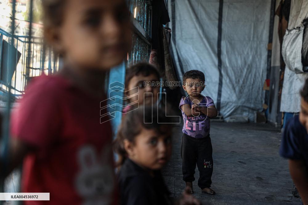 Gaza City Displaced Children - Palestine