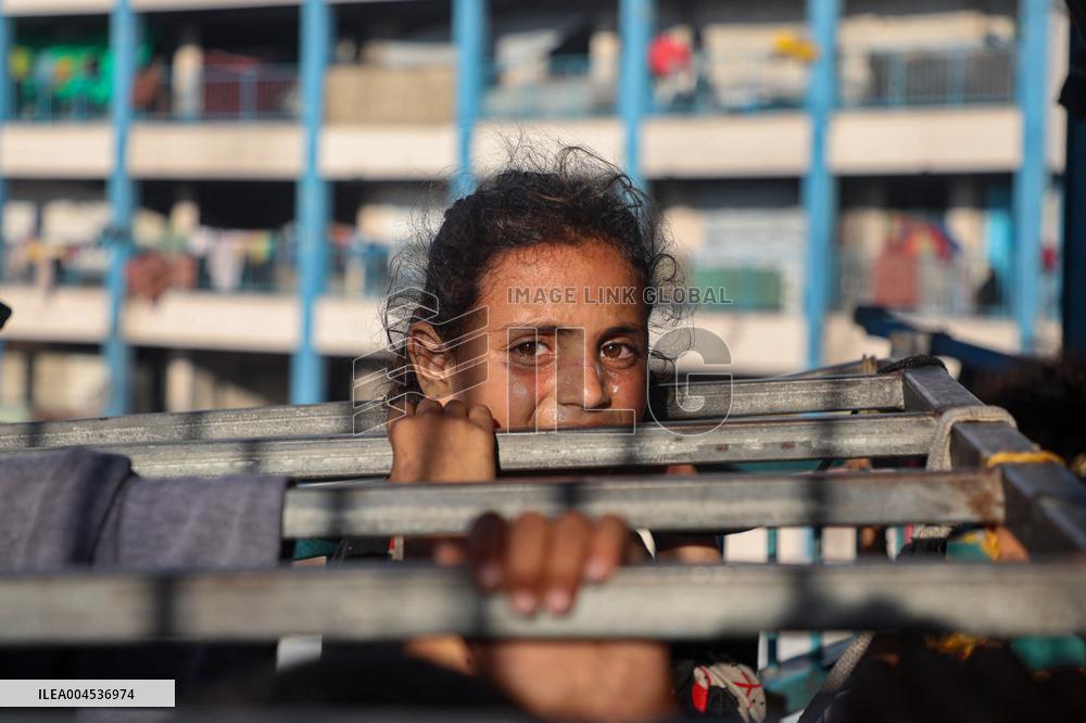 Gaza City Displaced Children - Palestine