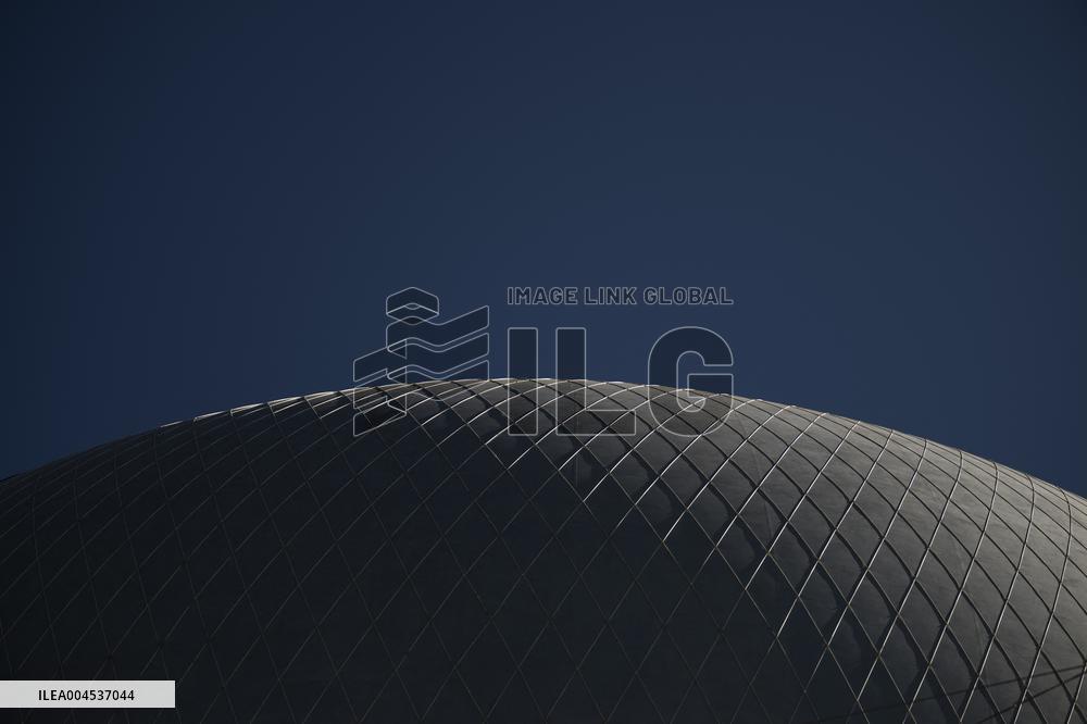 The Olympic Cauldron  at the Tuileries Garden - Paris