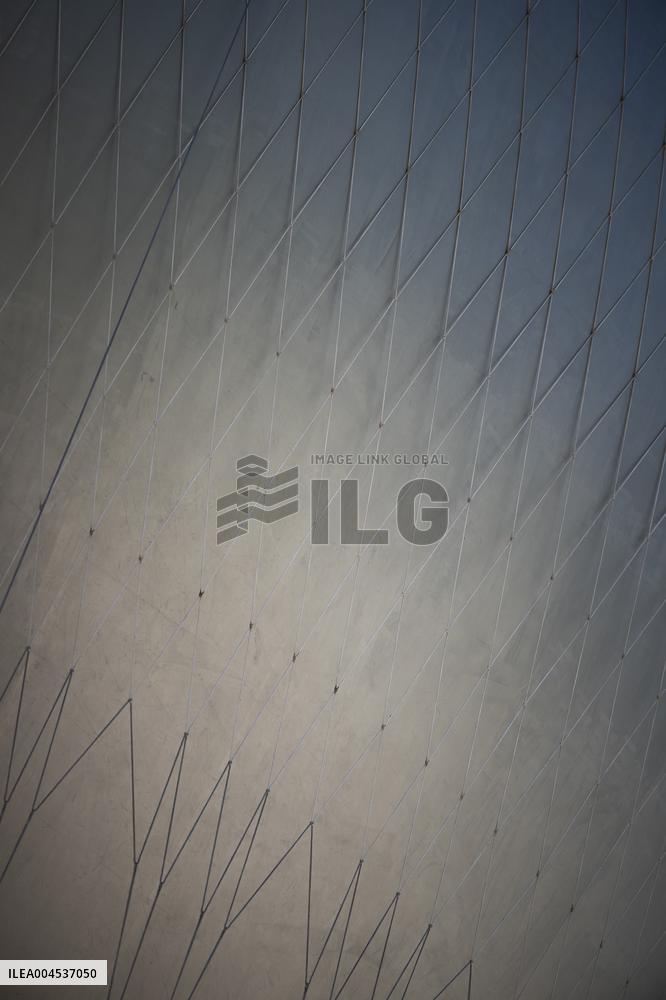 The Olympic Cauldron  at the Tuileries Garden - Paris