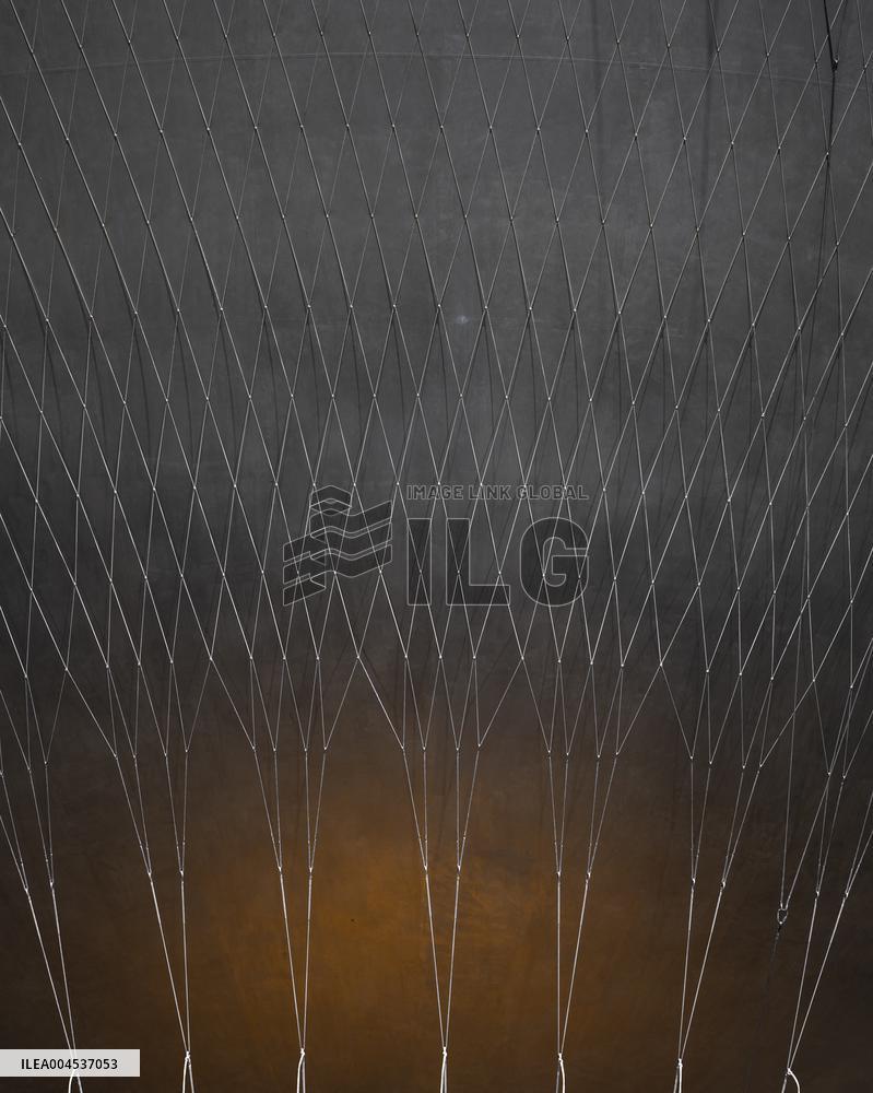 The Olympic Cauldron  at the Tuileries Garden - Paris