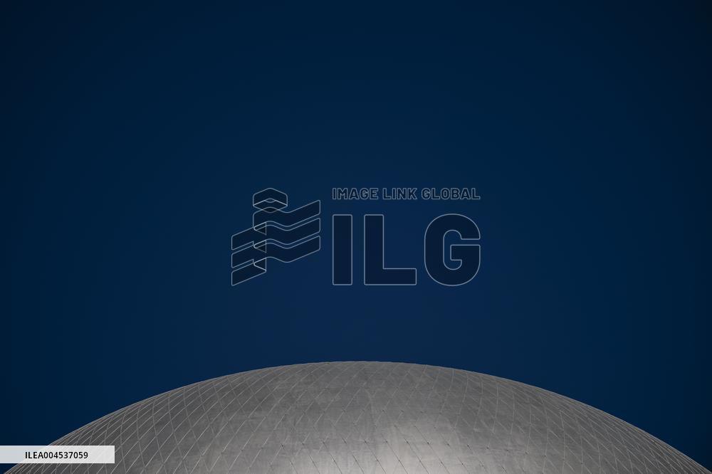 The Olympic Cauldron  at the Tuileries Garden - Paris