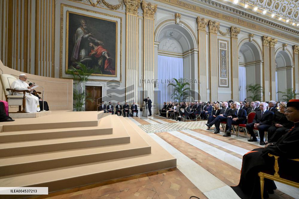 Pope Leo XIV Attends The Jubilee of Governments - Vatican