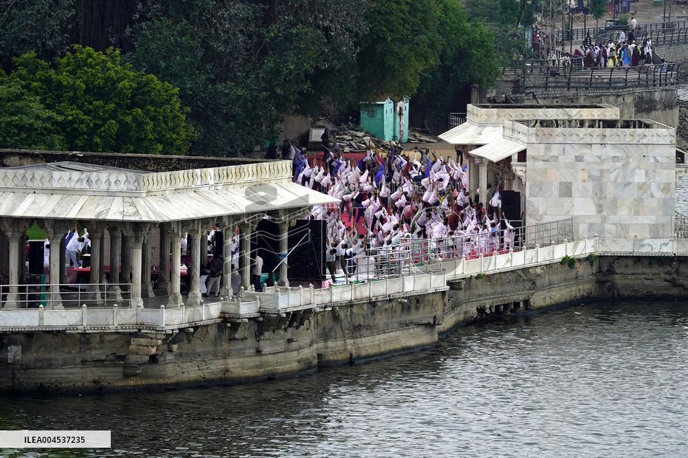 International Yoga Day in Ajmer - India