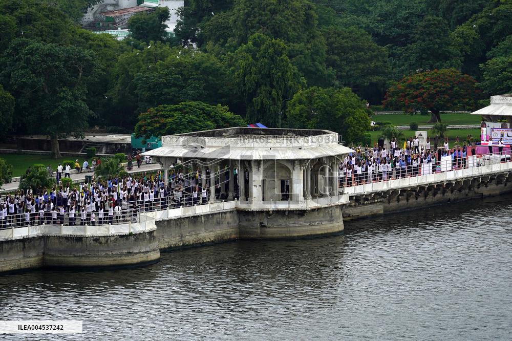 International Yoga Day in Ajmer - India