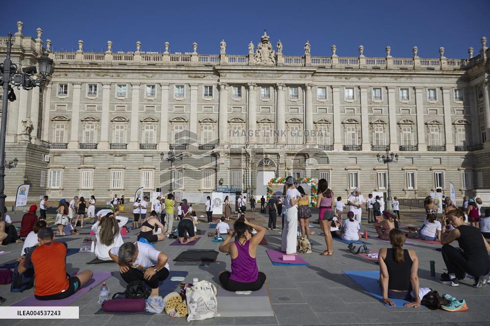 International Yoga Day - Madrid