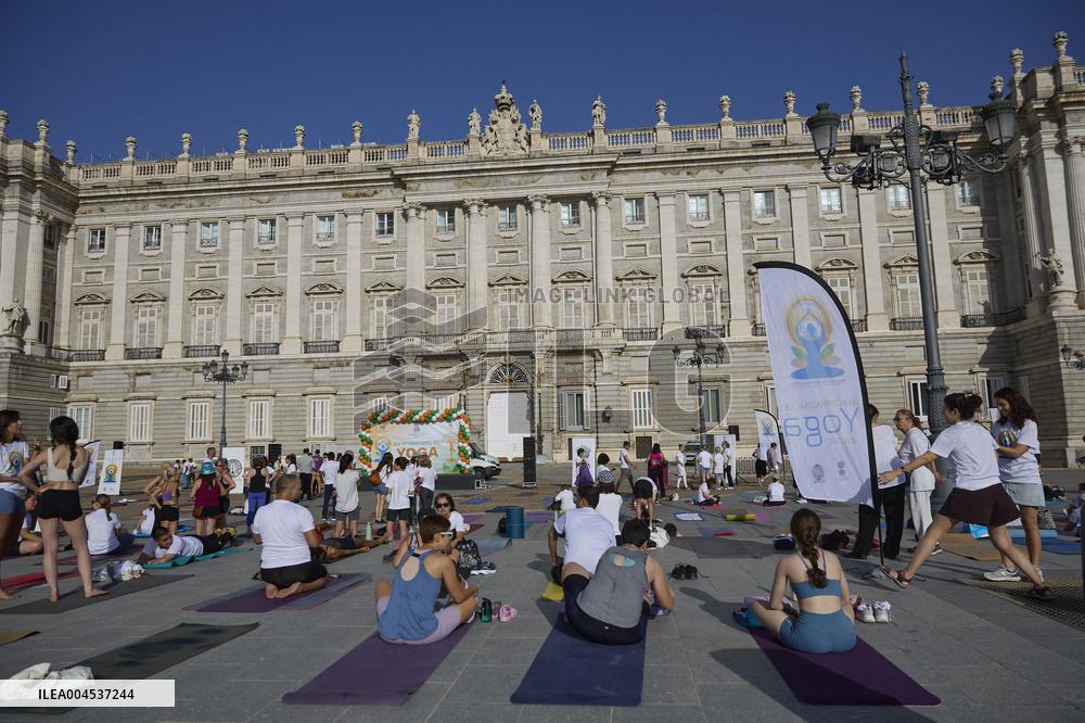 International Yoga Day - Madrid