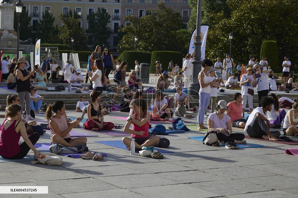 International Yoga Day - Madrid