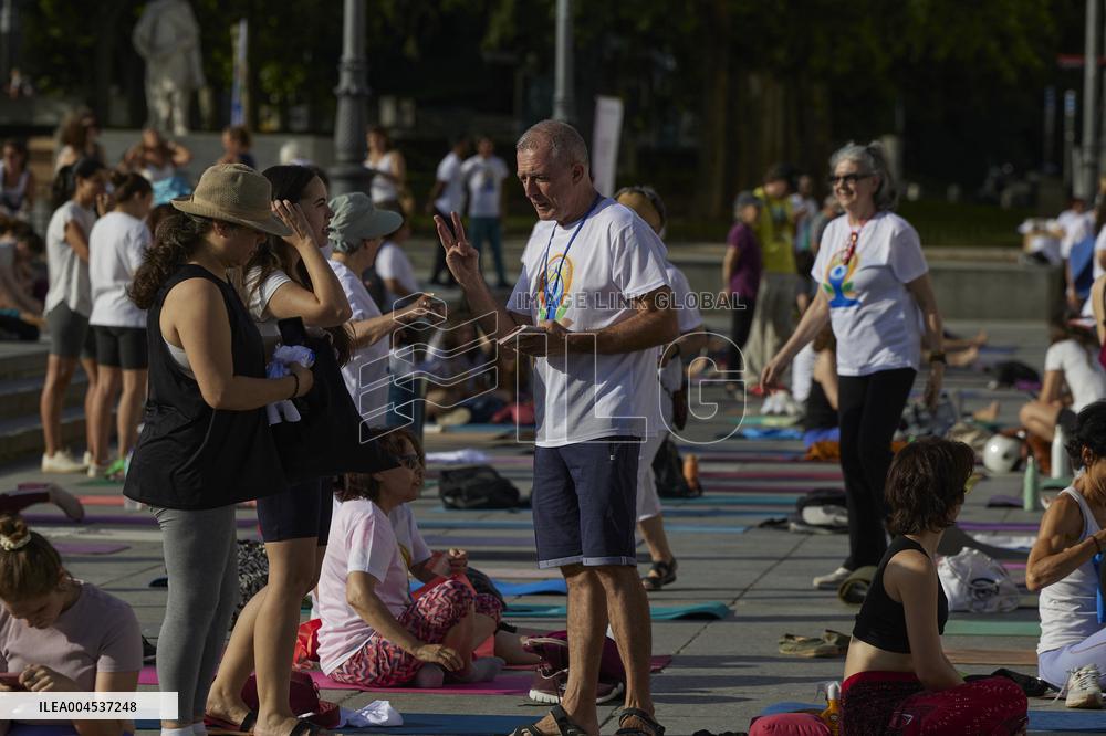 International Yoga Day - Madrid