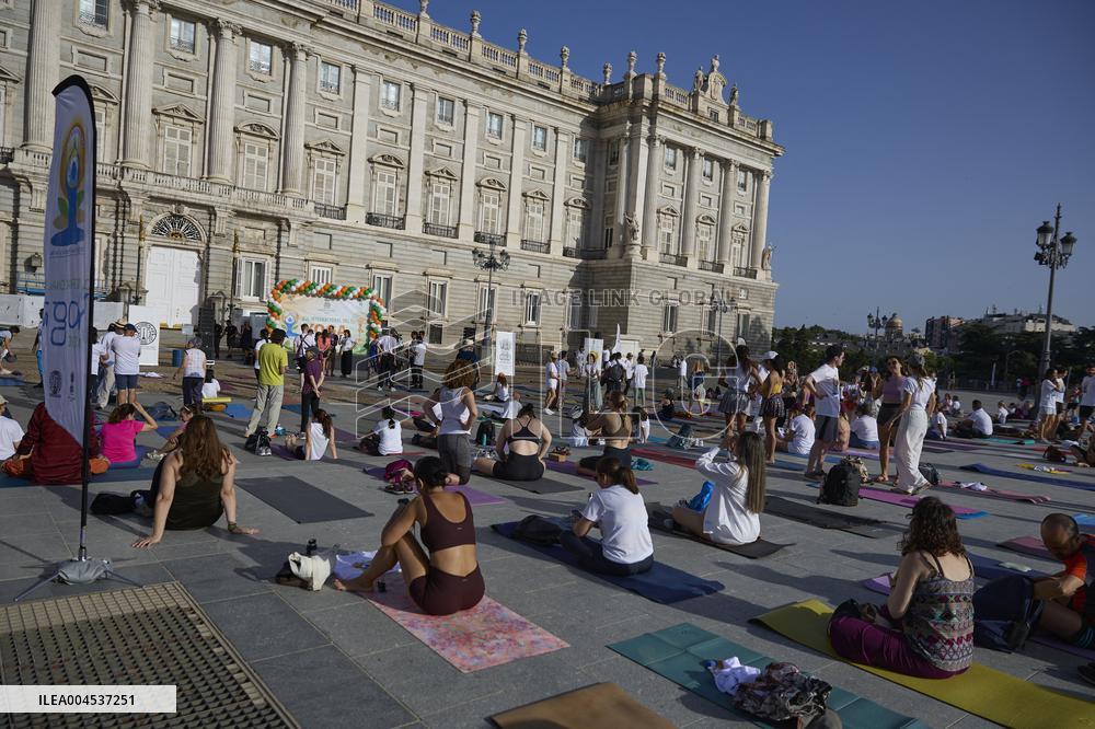 International Yoga Day - Madrid