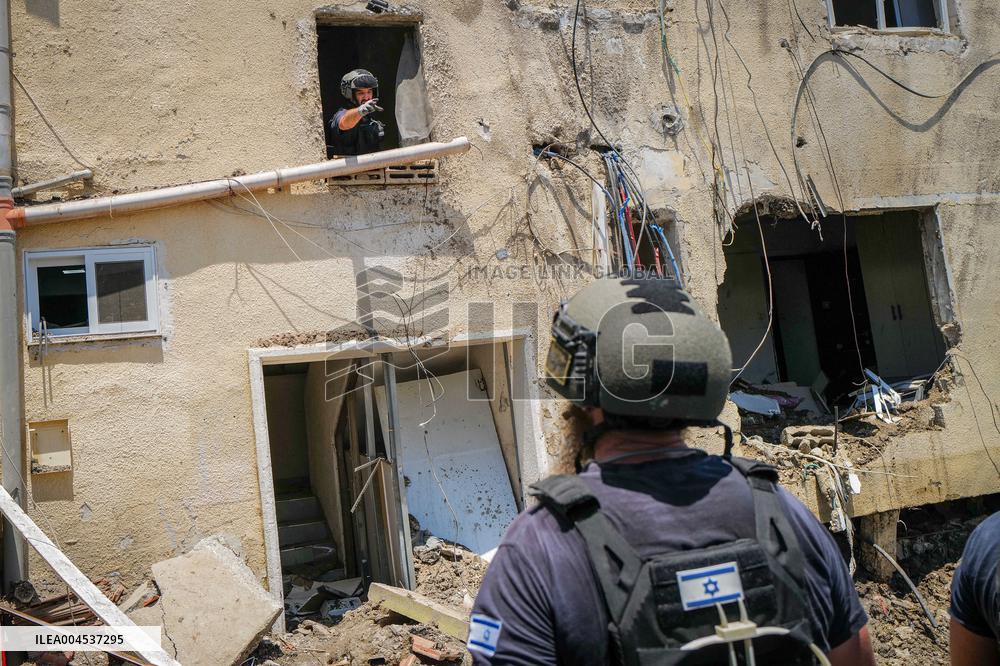 Iranian Drone Strike Tabariyeh - Israel