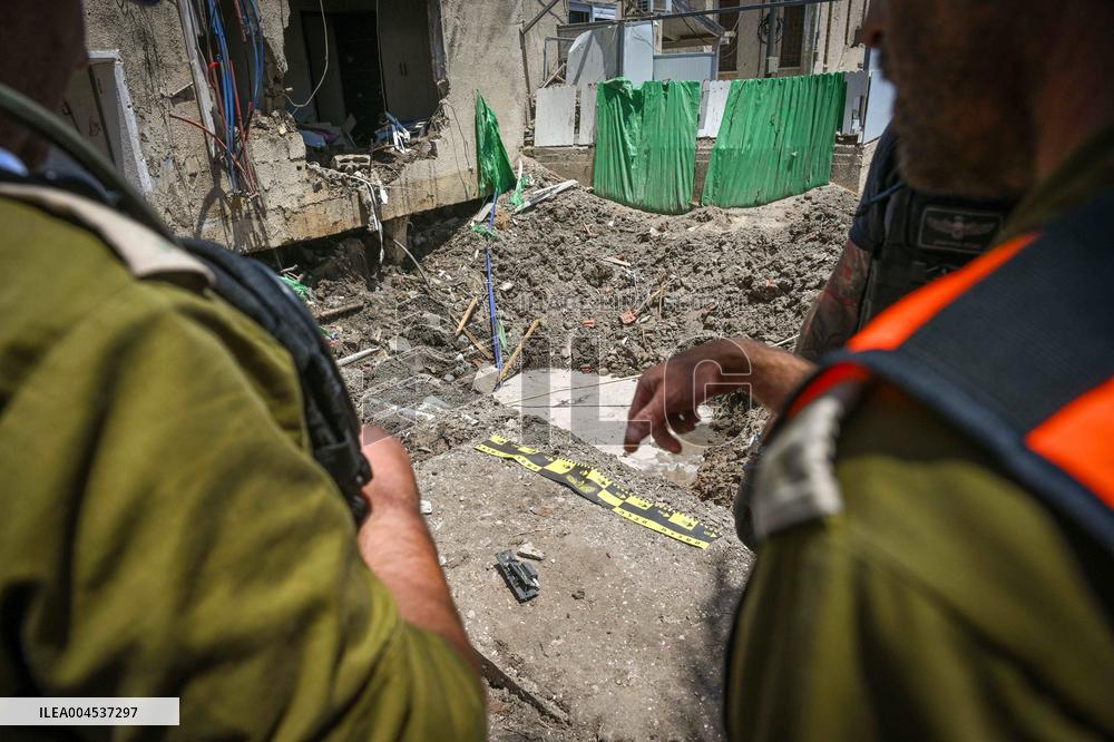 Iranian Drone Strike Tabariyeh - Israel